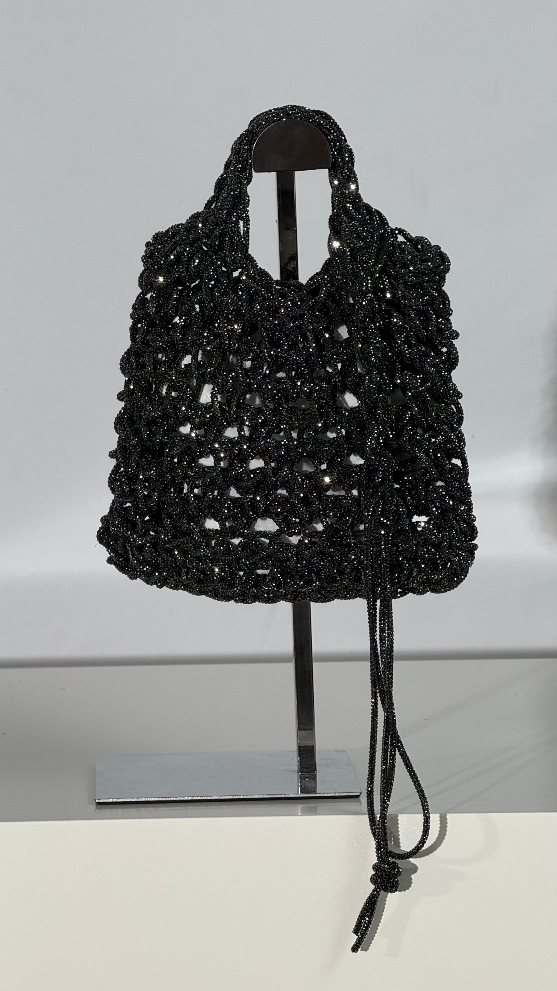 Borsa a mano di cristalli